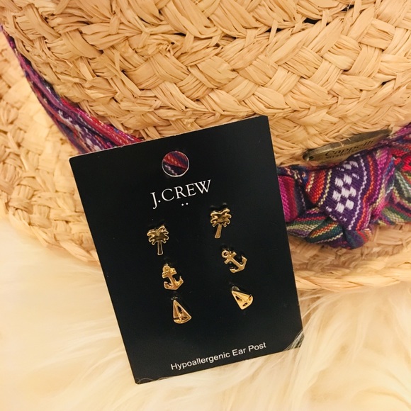 J. Crew Factory Jewelry - J. CREW Nautical EARRINGS ⚓️🛥🏝
